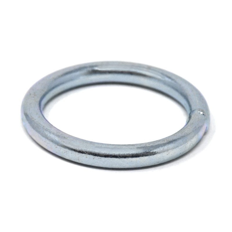 Design61 4 x Steel O-Ring Round Rings Metal Ring Round