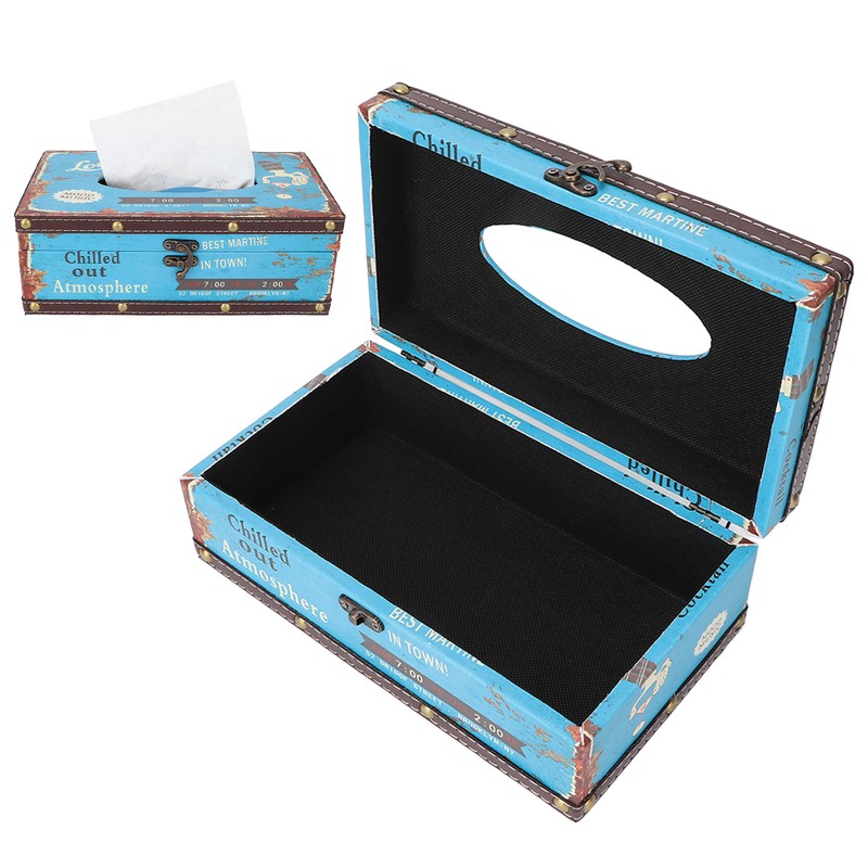 Tissue Box Waterproof Exquisite Elegant Napkin Holder Box Photography Props