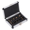 5 Pcs Countersink Drill Bit 1/4in 3/8in 1/2in 5/8in 3/4in