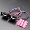 LIZAPUS 2pcs 3-Way Stop/Brake Lights Connector Compatible with Ram 2500