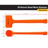 Titan 63140 3-Piece Dead Blow Hammer Set | Includes 32oz,