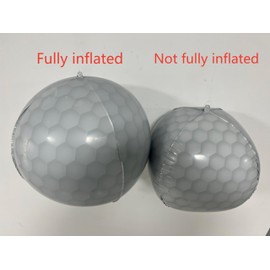 Enimapod 6 Pack 4D Golf Balloons - Mylar Golf Theme Party Decorations Balloons for Birthdays, Weddings & Sports Events