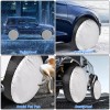 Octoder 4pcs 31" Tire Covers Waterproof UV-Resistant for SUV RV