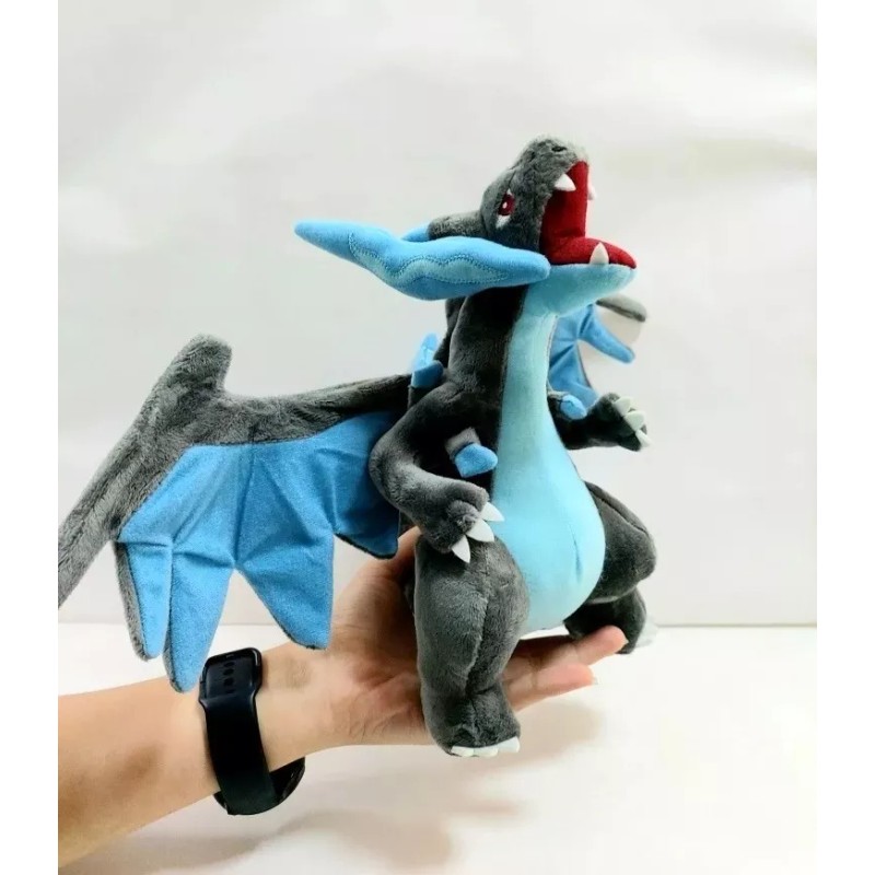 Pokémon Pelucia Pokémon Mega Charizard X - 20 cm