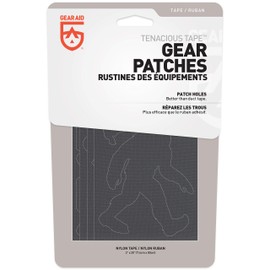 GEAR AID Gear Aid, Tenacious Tape Gear Patches, 20", Outdoor, Black (10895)