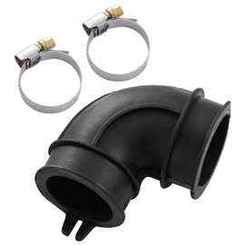 WD24X33918 Dishwasher Circulation Pump To Sump Elbow Hose Kit with Clamps Compatible with GE Hotpoint, Kenmore/Sears Dishwashers WD19X25460, WD19X25700