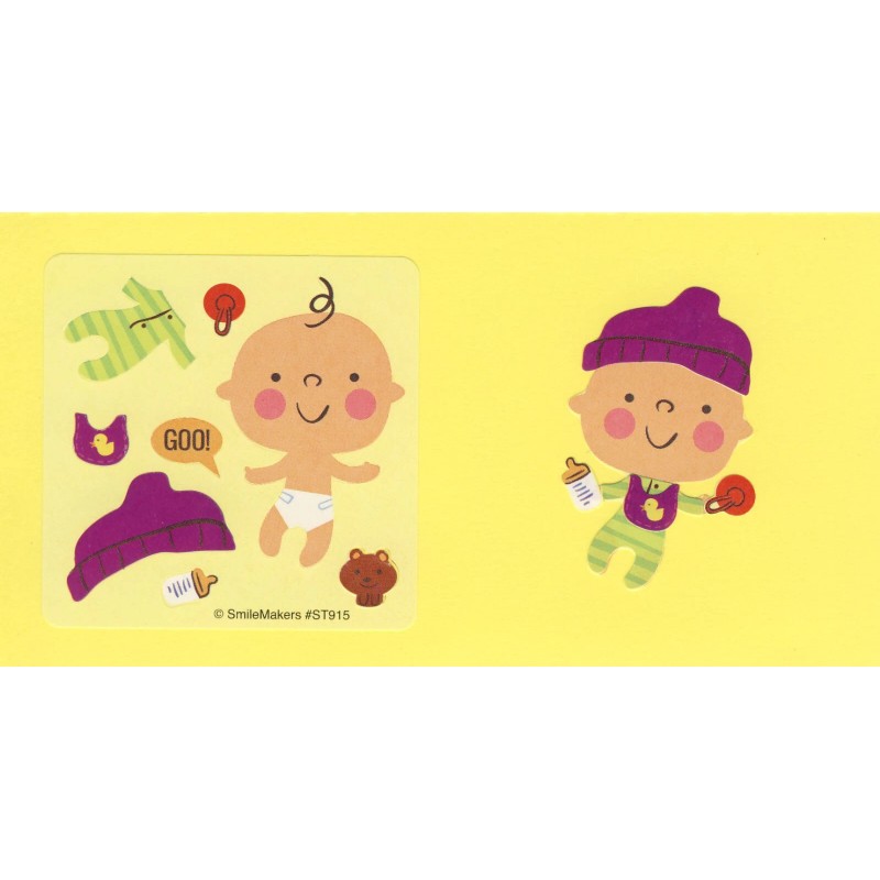 SmileMakers 10 Assorted Make Your Own Stickers - Party Favors