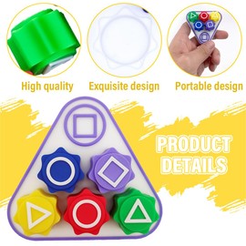 MOLZINY Gonggi Korean Game Gonggi Korean Game Traditional Korean Game Traditional Hand Game Traditional Skill Game with Colourful Stones for Children and Adults