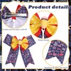 HIFANMM 2Pcs School Bow Hair Clips for Girls 3D Pencil