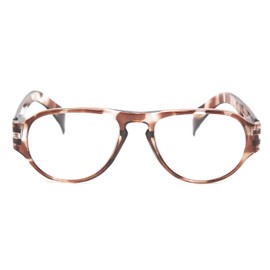 Calabria 4370CB Pilot BiFocal Reading Glasses +1.25 Tortoise Havana Men Women Trendy Bi Focal Readers Eyeglass w/Soft Case