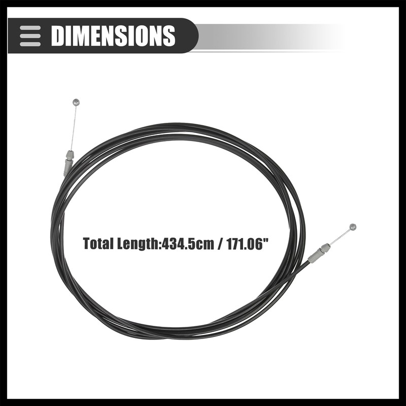 Hihaha Trunk Lid Release Cable, for Toyota Camry 2007-2011, Trunk