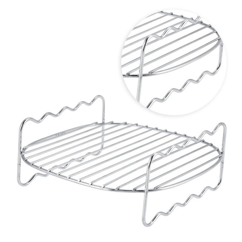 Rack for Ninja Air Fryer, Skewers Baking Tray for Stackable