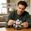 WULOBOOI Panda Mech Transforming Building Blocks Set for Adults, Robot