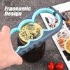 2 Pack Jar Openers - 5 in 1 Bottle Opener
