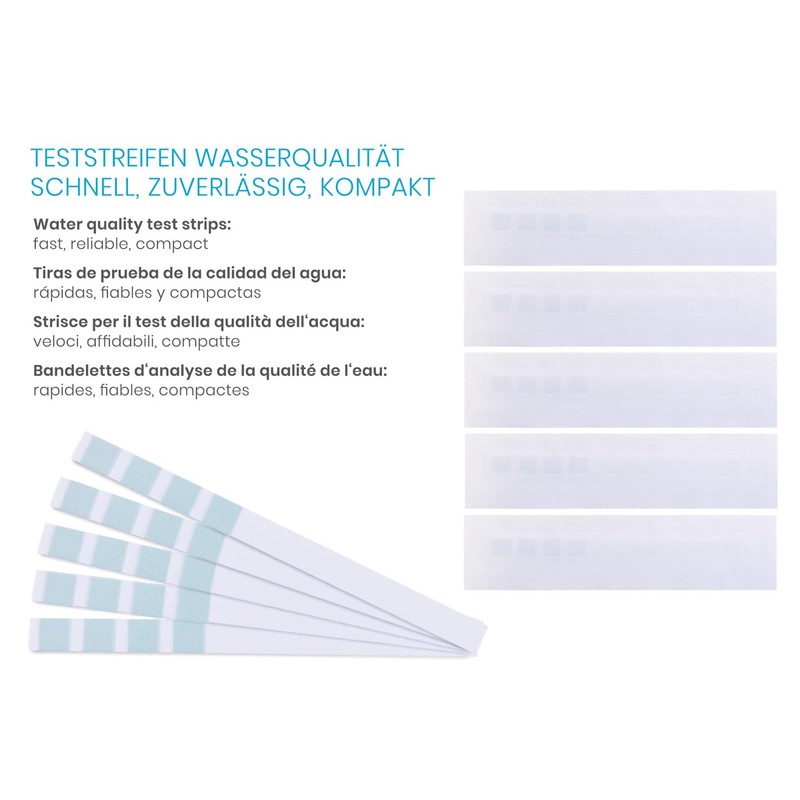 SMARDY 5 x Water Test Strips Water Hardness Water Test