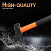 20 Inch Tire Hammer with Tire Bead Breaker-Duck-Billed Design for