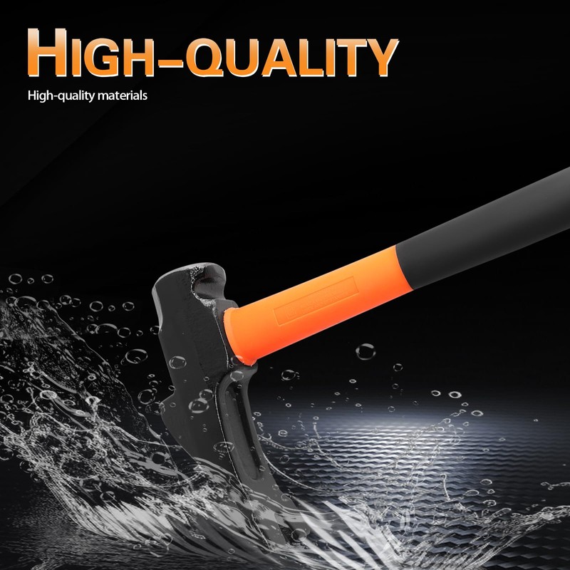 20 Inch Tire Hammer with Tire Bead Breaker-Duck-Billed Design for