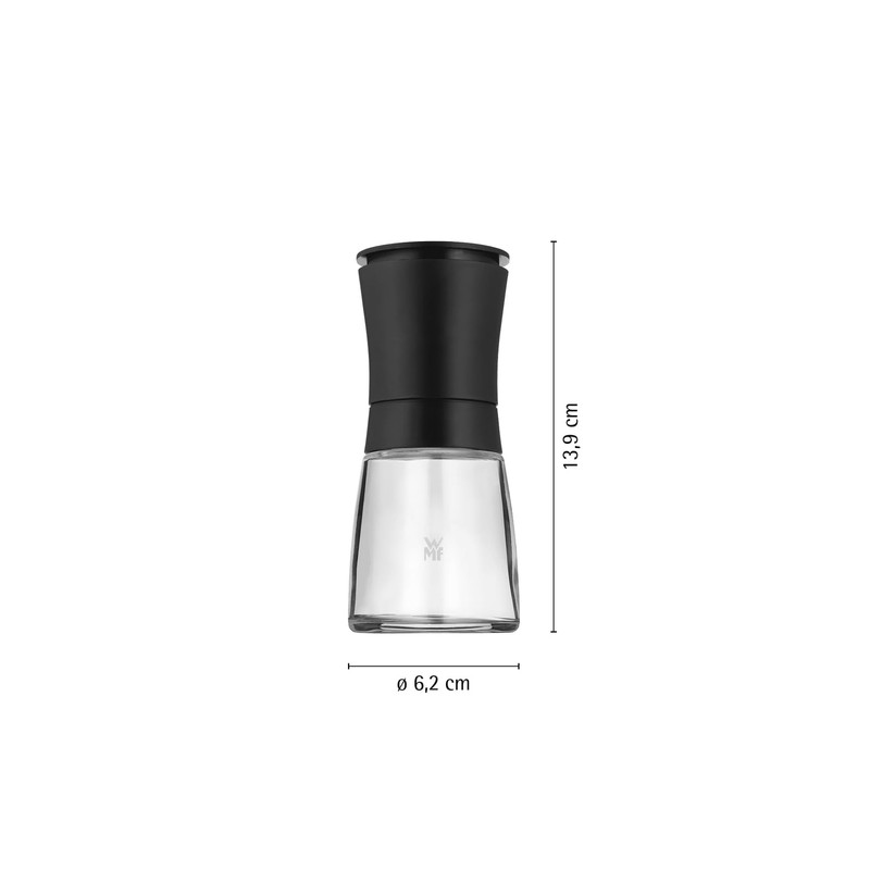 WMF Spice Grinder with Ceramic Grinder - Manual Chilli, Pepper