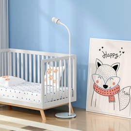 Simsky Baby Monitor Floor Stand Holder, Plug & Play, Internal Cord Routing, Freely Adjust, Easy Assembly, Compatible Camera