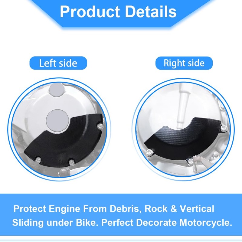 Mantt Clutch Engine Cover Guard Fit for KLX300 KLX300R KLX300SM