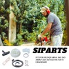 SIPARTS Recoil Pull Starter Spring Pulley Handle Grip Rope Kit