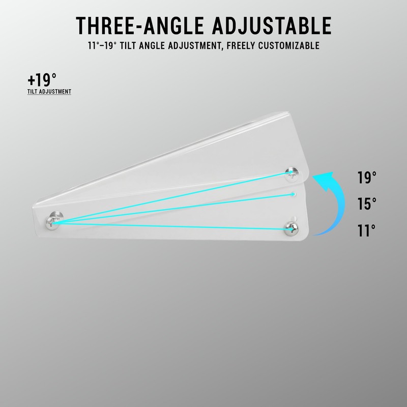 3 Angles Adjustment PC Fan Bracket Computer Case Chassis Cooling