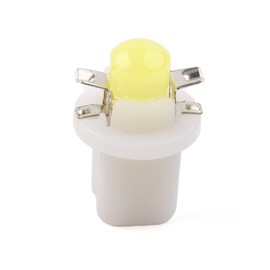Cnamid5 Bombillas LED para tablero de instrumentos T5 blancas, 12 V, 1 SMD, para lámparas de grupo de instrumentos