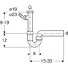 Geberit Sifon 152711111 Sink Siphon