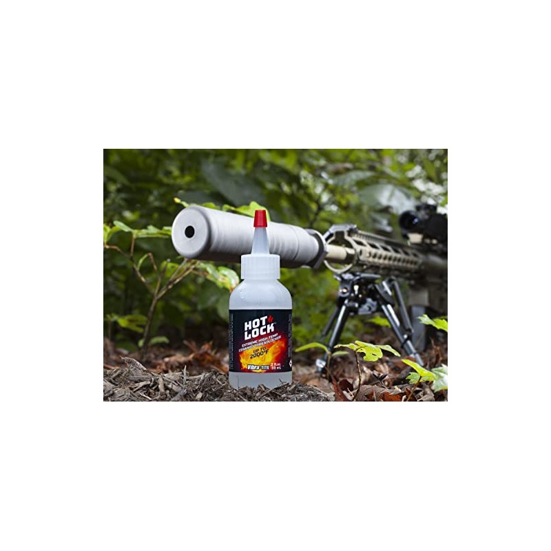 Vibra-TITE 19960 Hot-Lock Extreme High Temperature Threadlocker, Translucent