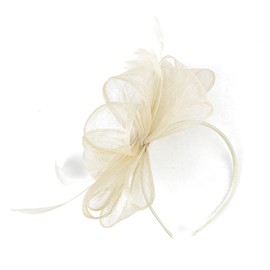 OHPHCALL Gauze Hat Stylish Women Hair Accessory Gauze Headband for Parties Events