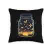 Nice Fireflies in a Jar Funny Glowing Insects in Jar