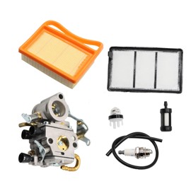 Nakkaa TS420 Carburetor Kit Compatible with TS410 TS410Z TS420Z Concrete Cut off Saw C1Q-S118 4238 120 0600 Chainsaw