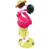 KC Hawaii Hula Flamingo Mini Dashboard Doll 4.3 inch