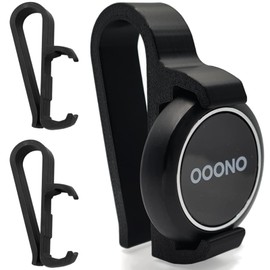 Wjelet Pack of 2 Sun Visor Brackets Compatible with OOONO Co-Driver No.2, Car Speed Camera Warning Attachment for OOONO, High Toughness and Durability Car Accessories, Reinforced Clamp for Secure Hold