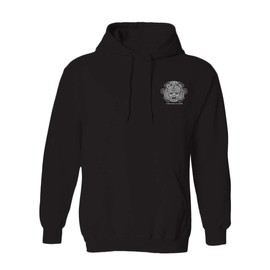 FX Mayans M.C. Embellish Cross Fleece Hooded Sweatshirt - Black - Large