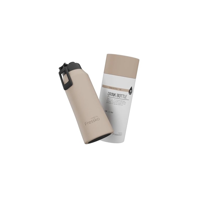 Made by Fressko Core 1L / 34oz (Oat) Drink Bottle