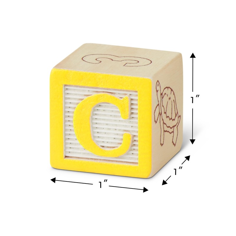 Melissa & Doug Deluxe Wooden ABC/123, 50-Piece Set of Classic