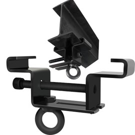 Posnaland I Beam Clamp Heavy Duty Steel Beam Clamp for Heavy Bag Suitable I-Beam 4." to6.5 Can Withstand 800 Pounds Equipped with Hexagonal Tools （one）