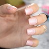 CoolNail Baby Pink Short False Nails Tips Light Pink with