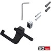 SOTECH Bill Double Hooks Matt Black 107.5 x 64.5 x