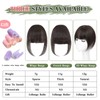 Carendia Clip in Bangs for Women - 100% Real Human