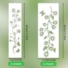 Tinoaly 12pcs Large Leaf Vine Stencils, Leaf & Flower Stencils