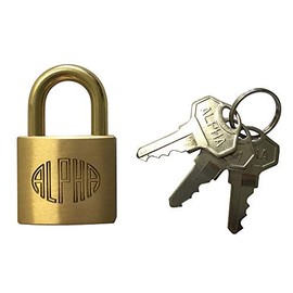 Alpha Padlock Keyed Alike KA #1000-30 20E51 110-662 110-662