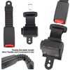 Dewkake Golf Cart Seat Belts Kit, 2pcs Universal Retractable Front