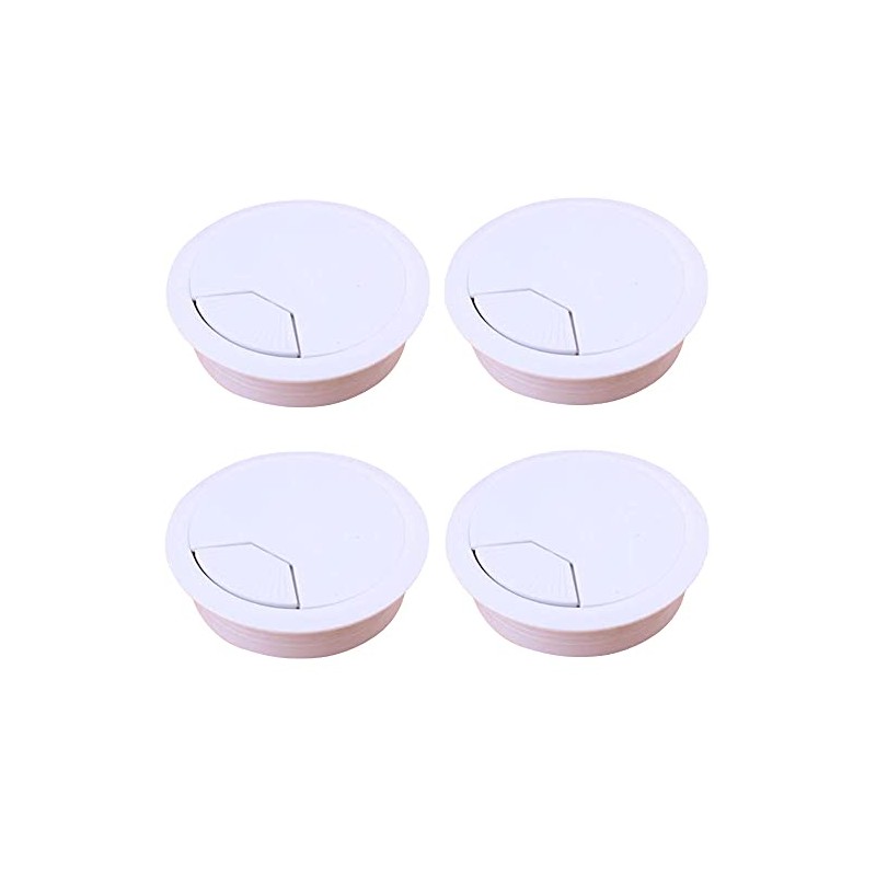 ZESLIV ABS Cable Grommet for Desk Cable Pass for Table