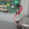 BIGtec SATA Cable 1m rot gerade/unten