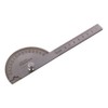 Stainless Steel Protractor 0-180 Degrees Two Arm Ruler Angle Protractor