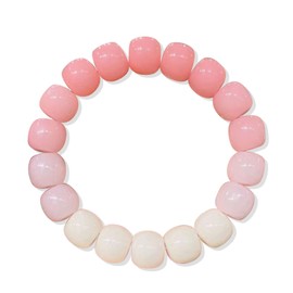 Hot Pink Bracelet for Women Neon Beaded Bracelet Hot Pink Jewelry for Teen Girls