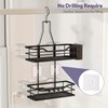SWTYMIKI Hanging Shower Shelf - Shower Shelf for Hanging 360°