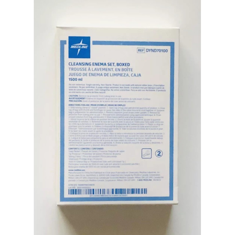 Medline One PK Cleansing Enema Set Boxed